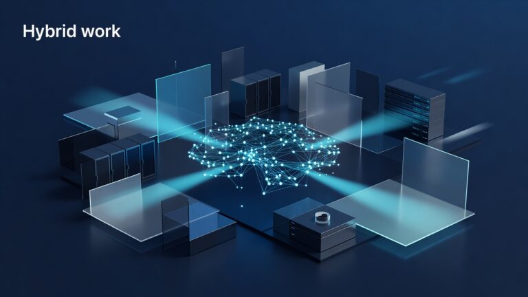 Hybrid work for Quincy shops without punching holes in the office network