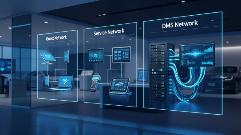 A Quincy Auto Dealer's Guide to Separating Guest, Service, and DMS Networks